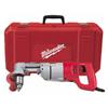 MILW 3002-1 - Milwaukee 3002-1 Grounded Right Angle Drill Kit, 1/2 in Keyed Chuck, 120 VAC, 0 to 600 rpm Speed, 16-3/4 in OAL