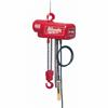 MILW 9571 - Milwaukee 9571 3-Phase Lightweight Electric Chain Hoist, 2 ton Load, 10 ft H Lifting, 1 hp Power Rating, 230 to 460 VAC