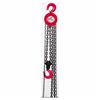 MILW 9667-20 - Milwaukee 9667-20 Hand Chain Hoist, 1/2 ton Load, 8 ft H Lifting, 1-1/16 in Hook Opening, 53 lb Rated
