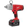 MILW 0779-22 - Milwaukee 0779-22 M28 Heavy Duty Cordless Impact Wrench Kit, 1/2 in Square Drive, 0 to 2450 bpm, 325 ft-lb Torque, 28 VDC, 12-1/8 in OAL