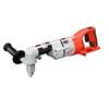 MILW 0721-20 - Milwaukee M28 0721-20 Cordless Right Angle Drill, 1/2 in Keyed Chuck, 28 VDC, 1081 in-lb Torque, 0 to 400/0 to 1000 rpm No-Load, 18-1/2 in OAL, Lithium-Ion Battery