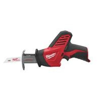 MILW 2420-20 - Milwaukee HACKZALL 2420-20 M12 Anti-Vibration Fixed Shoe Cordless Reciprocating Saw, 1/2 in L Stroke, 0 to 3000 spm, Straight Cut, 12 VDC, 11 in OAL