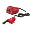 MILW 2510-20 - Milwaukee 2510-20 M12 AC/DC AC Wall and DC Vehicle Charger, For Use With M12 REDLITHIUM and M12 Lithium-Ion Battery, Lithium-Ion Battery, 40 min Charging, 1 Batteries