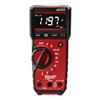 MILW 2217-20 - Milwaukee 2217-20 Digital Multimeter, 600 VDC/VAC, 10 A, 40 MOhm Measuring, 600 VAC/VDC, 10 A, 600 Ohm to 40 MOhm, High Contrast White on Black Display