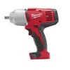 MILW 2662-20 - Milwaukee M18 2662-20 Cordless Impact Wrench With Pin Detent, 1/2 in Straight Drive, 0 to 2200 bpm, 450 ft-lb Torque, 18 VDC, 8-7/8 in OAL