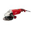 MILW 6088-30 - Milwaukee 6088-30 Double Insulated Large Angle Angle Grinder With Lock-On, 7 in, 9 in Dia Wheel, 5/8-11 UNC Arbor/Shank, 120 VAC/VDC, Black/Red