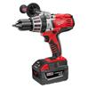 MILW 0726-22 - Milwaukee 0726-22 M28 Cordless Hammer Drill Kit, 1/2 in Metal Single Sleeve Ratcheting Lock Chuck, 28 VDC, 0 to 450/0 to 1800 rpm No-Load