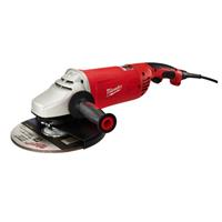 MILW 6089-31 - Milwaukee ROTO-LOK 6089-31 Double Insulated Large Angle Grinder, 7 in, 9 in Dia Wheel, 5/8-11 UNC Arbor/Shank, 120 VAC, Black/Gray/Red