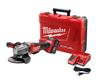 MILW 2780-21 - Milwaukee M18 FUEL 2780-21 Cordless Grinder Kit, 5 in Dia Wheel, 5/8-11 Arbor/Shank, 18 VDC, Lithium-Ion Battery, 1 Battery, Paddle No-Lock Switch