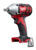 MILW 2659-20 - Milwaukee M18 2659-20 Compact Cordless Impact Wrench With Pin Detent, 1/2 in Straight Drive, 3350 bpm, 183 ft-lb Torque, 18 VDC, 6 in OAL