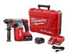 MILW 2712-22 - Milwaukee M18 FUEL 2712-22 Cordless Rotary Hammer Kit, 1 in Keyless/SDS Plus Chuck, 18 VDC, 1400 rpm No-Load, Lithium-Ion Battery