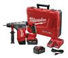 MILW 2715-22 - Milwaukee M18 FUEL 2715-22 Cordless Rotary Hammer Kit, 1-1/8 in Keyless/SDS Plus Chuck, 18 VDC, 1350 rpm No-Load, Lithium-Ion Battery