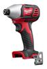 MILW 2656-20 - Milwaukee M18 2656-20 Compact Cordless Impact Driver With Belt Clip, 1/4 in Hex/Straight Drive, 3450 bpm, 1500 in-lb Torque, 18 VAC, 5-1/2 in OAL