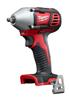 MILW 2658-20 - Milwaukee M18 2658-20 Compact Cordless Impact Wrench With Friction Ring, 3/8 in Square Drive, 3350 bpm, 167 ft-lb Torque, 18 VDC, 6 in OAL