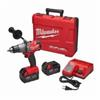 MILW 2704-22 - Milwaukee 2704-22 M18 FUEL Cordless Hammer Drill/Driver Kit, 1/2 in Keyless Chuck, 18 VDC, 0 to 550/0 to 2000 rpm No-Load, Lithium-Ion Battery