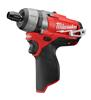MILW 2402-20 - Milwaukee M12 FUEL 2402-20 Compact Cordless Screwdriver, 1/4 in Chuck, 12 VDC, 325 in-lb Torque, Lithium-Ion Battery