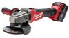 MILW 2781-21 - Milwaukee M18 FUEL 2781-21 Cordless Angle Grinder Kit, 5 in Dia Wheel, 5/8-11 Arbor/Shank, 18 VDC, Lithium-Ion Battery, 1 Battery, Slide with Lock-On Switch