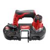 MILW 2429-20 - Milwaukee 2429-20 M12 Sub Compact Cordless Band Saw, 1-5/8 in Cutting, 27 in L x 0.5 in W x 0.02 in THK Blade, 12 VDC, 4 Ah REDLITHIUM XC Lithium-Ion Battery, Tool Only