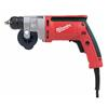 MILW 0201-20 - Milwaukee 0201-20 Magnum Double Insulated Electric Drill, 3/8 in 2-Sleeve/Keyless Chuck, 120 VAC, 0 to 2500 rpm Speed, 12 in OAL, Tool Only